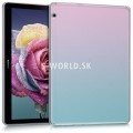 Silikónový obal Huawei MediaPad T3 10 - Duo - ružovo-modrá