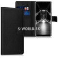 Kožený obal Samsung Galaxy Note 8 - Wallet - čierna