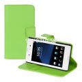 Kožený obal Sony Xperia E3 - Wallet - zelená