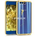 Silikónový obal Huawei Honor 9 - Fee Design - zlatá