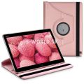 Kožený obal Huawei MediaPad M3 Lite 10 - Rotate - zlato-ružová