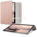Kožený obal Huawei MediaPad T3 10 - Ultra Smart - zlato-ružová