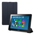 Kožený obal Lenovo IdeaTab A10-70 (A7600) - Ultra Slim - modrá
