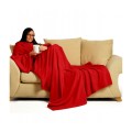 Deka s rukávmi DELUXE – červená
