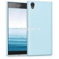Silikónový obal Sony Xperia L1 - TPU Matt - svetlo-modrá