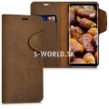 Kožený obal Samsung Galaxy S8 (G950) - Kalibri Genuine - hnedá