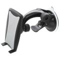 Univerzálny držiak na mobilný telefón do auta s nanogumou, čierno-biely