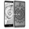 Silikónový obal Huawei Honor 6X - IMD - Aztec Design čierna