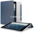 Kožený obal Apple iPad 9.7 (2017) - Ultra Smart - modrá