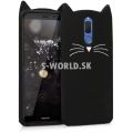 Silikónový obal Huawei Mate 10 Lite - Black Cat