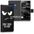 Kožený obal Lenovo Vibe C2 - Wallet Don´t Touch
