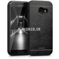 Silikónový obal Samsung Galaxy A3 (2017) - Aluminium - čierna
