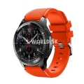 Silikónový remienok Samsung Gear S3 - oranžovo-červená