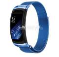 Kovový remienok Samsung Gear Fit2 - Magnetic - modrá