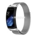 Kovový remienok Samsung Gear Fit2 - Magnetic - strieborná