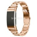 Kovový remienok Fitbit Charge 2 - Clasp - zlato-ružová