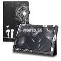 Kožený obal Acer Iconia One 10 (B3-A40) - Love Couple - čierna