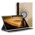 Kožený obal Huawei MediaPad T3 10 - Rotate Compass Design