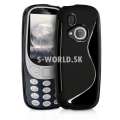 Silikónový obal Nokia 3310 (2017) - S Line - čierna