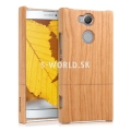 Drevený kryt Sony Xperia XA2 - Cherry - svetlo-hnedá