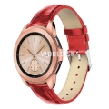 Kožený remienok Samsung Galaxy Watch 46mm - červená