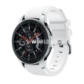 Silikónový remienok Samsung Galaxy Watch 46mm - biela
