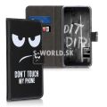 Koženkový obal Xiaomi Mi A2 - Wallet Don´t Touch
