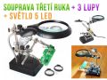 Lupa pre domácich majstrov - sada tretia ruka