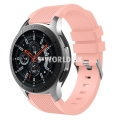 Silikónový remienok Samsung Galaxy Watch 46mm - zlato-ružová