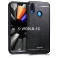 Silikónový obal Huawei P20 Lite - TPU Aluminium - čierna