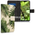 Koženkový obal Huawei P20 Lite - Wallet Jungle Design 