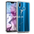 Silikónový obal Huawei P20 Lite - Fee Design - strieborná