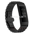 Kovový remienok Fitbit Charge 3 - Clasp - čierna