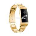Kovový remienok Fitbit Charge 3 - Clasp - zlatá