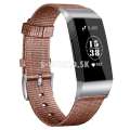 Nylonový remienok Fitbit Charge 3 - coffee