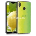 Silikónový obal Huawei P20 Lite - IMD - Green Ombre