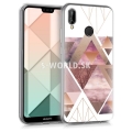 Silikónový obal Huawei P20 Lite - IMD - Mosaic Design