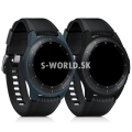 Silikónový obal Samsung Galaxy Watch 42mm - sada 2ks (čierna,šedá)