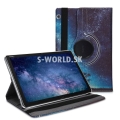 Puzdro pre Huawei MediaPad T5 10 - Rotate Galaxy Design
