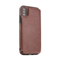 Kombinované puzdro Wallet case pre Huawei P20 Lite - hnedá