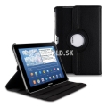 Koženkový obal Samsung Galaxy Tab 10.1 - Rotate - čierna