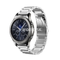 Kovový remienok Samsung Galaxy Watch 46mm - Clasp - strieborná
