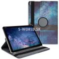 Puzdro pre Huawei MediaPad M5 Lite 10 - Rotate Galaxy Lake