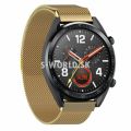 Kovový remienok Huawei Watch GT / GT2 - Magnetic - zlatá