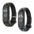 Silikónový remienok Xiaomi Mi Band 3 / 4 – sada 2ks (Camouflage Dark)