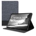 Puzdro pre Samsung Galaxy Tab S5e – Flip Duo – modro-čierna