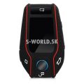 Silikónový obal na autokľúč BMW Display Key – čierno-červená