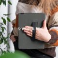 Puzdro pre Huawei MediaPad T5 10 – Strap Fabric – antracitová