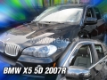 Deflektory BMW X5, 5dv. 2007r.→ (+ZN)