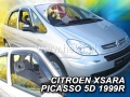 Deflektory CITROEN XSARA PICASSO, 5dv. 1999r.→